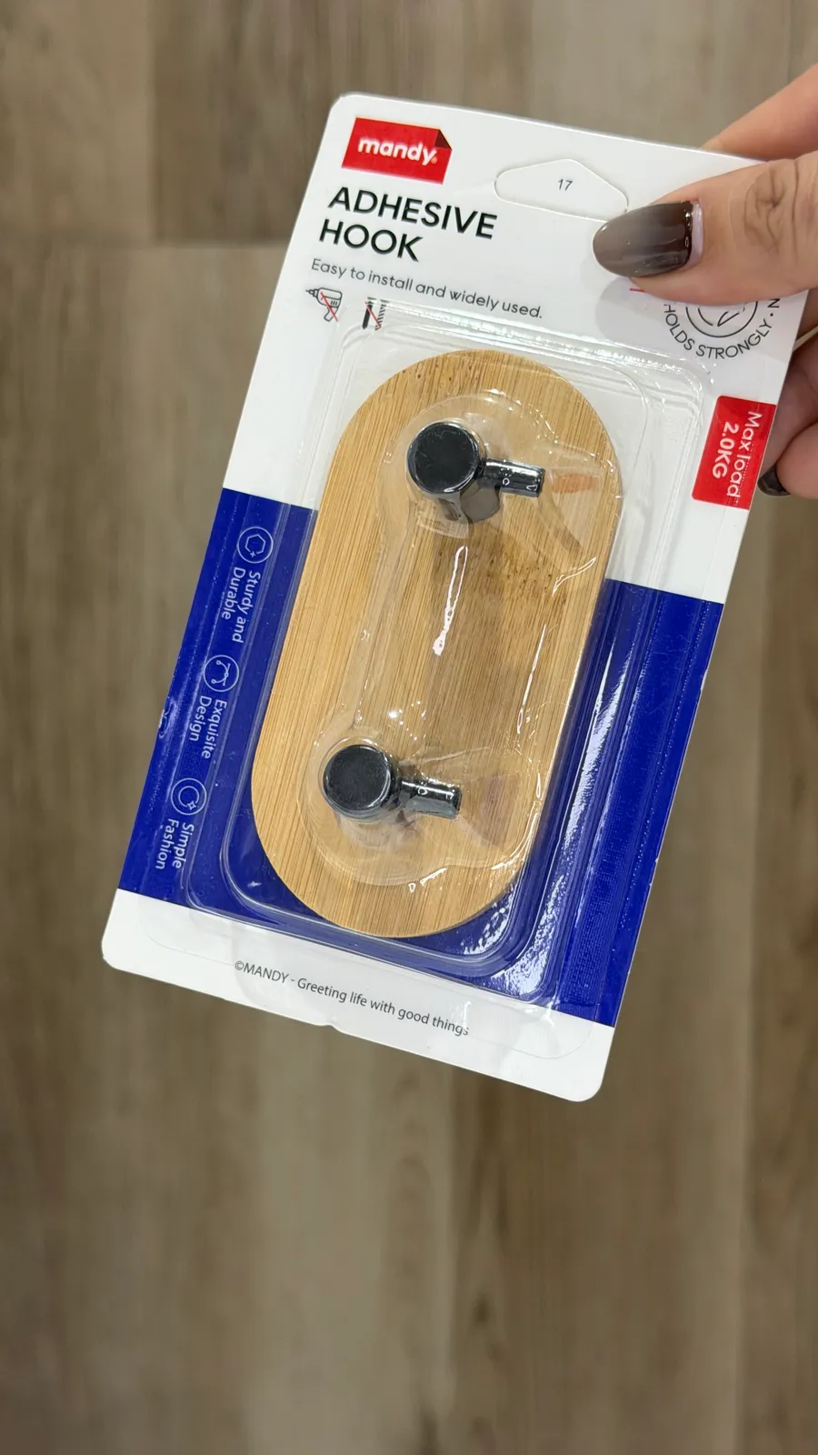 ADHESIVE HOOK 2.0KG